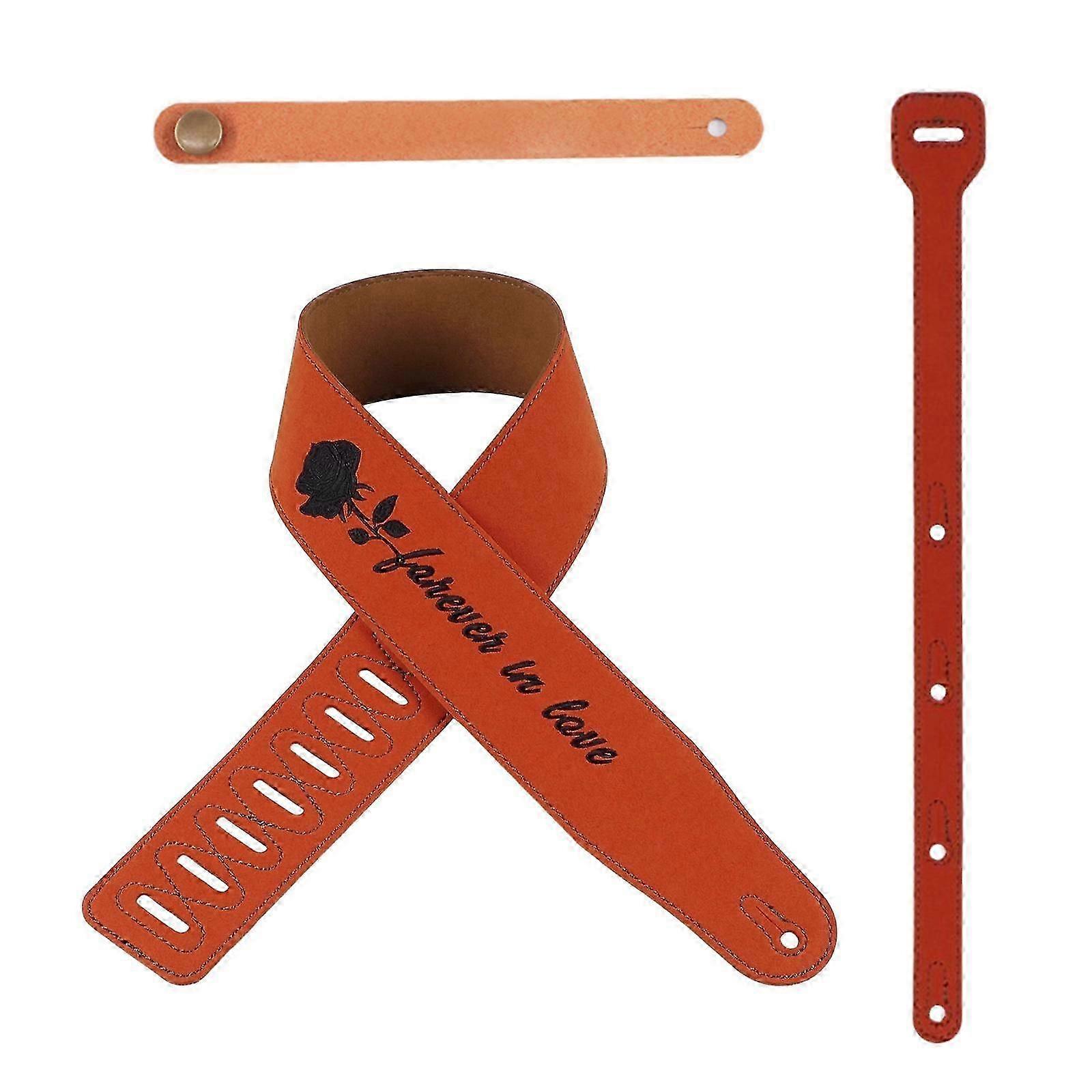 PU skinn gitarstropper for elektrisk / akustisk gitar