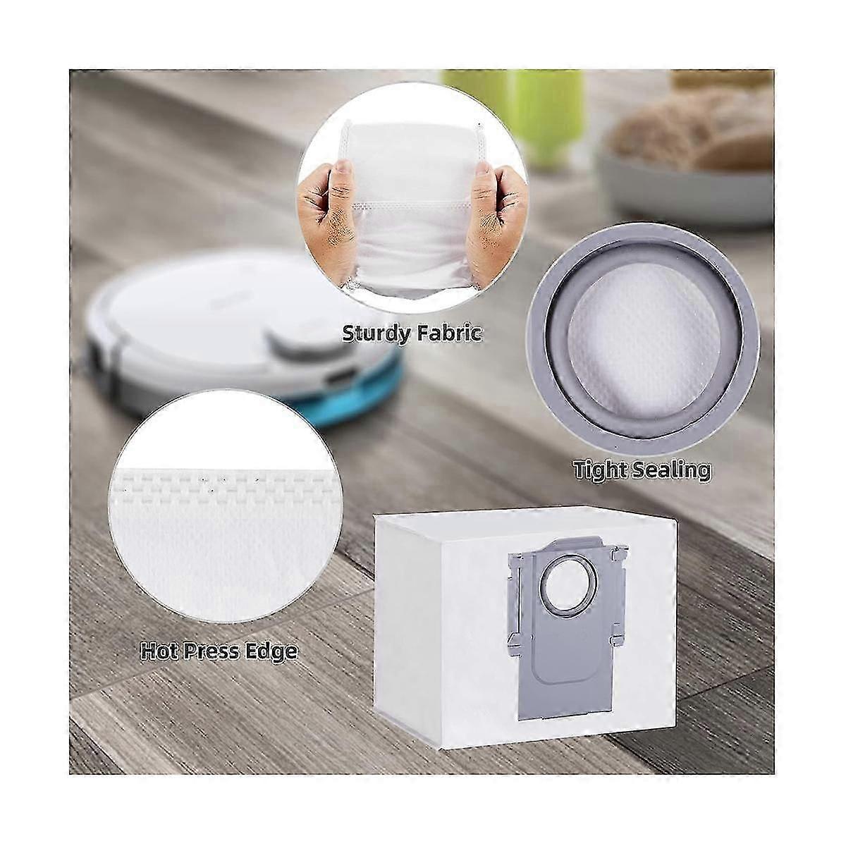 18PCS for S8/S8+/S8 Pro Ultra Robot Vacuum Cleaner Double Main Brushes Mop Filters Bags Accessories