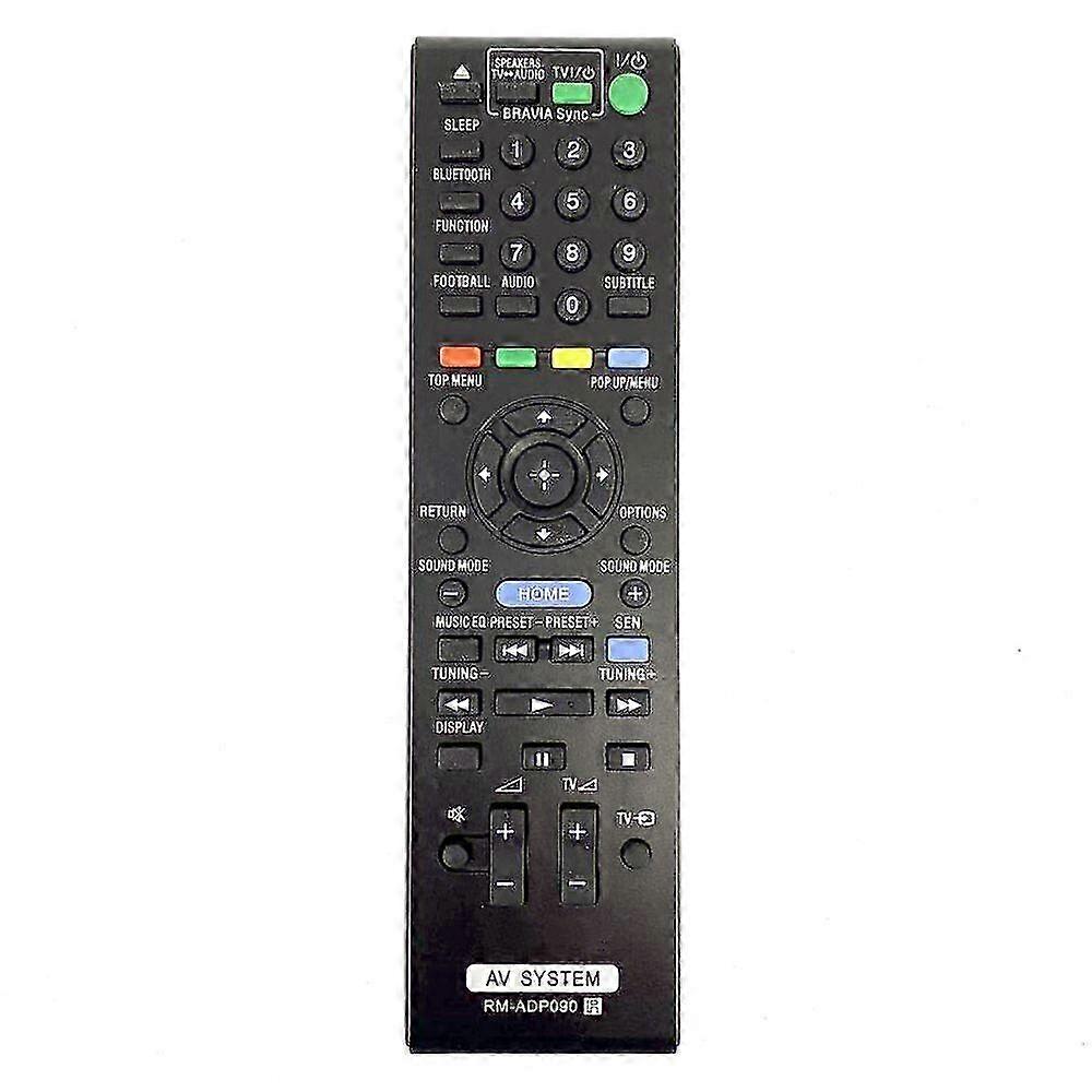 Replacement Remote Control for AV Systems RM-ADP090 Compatible with HBD-E2100 DBD-E3100 BDV-E4100 BVD-E6100