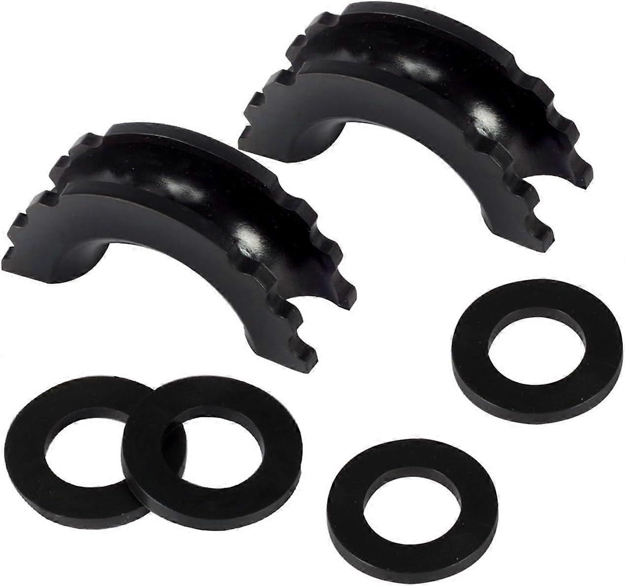 Upgraded DRing Shackle Isolators Washers Set 2 Rubber Shackle Isolators +4