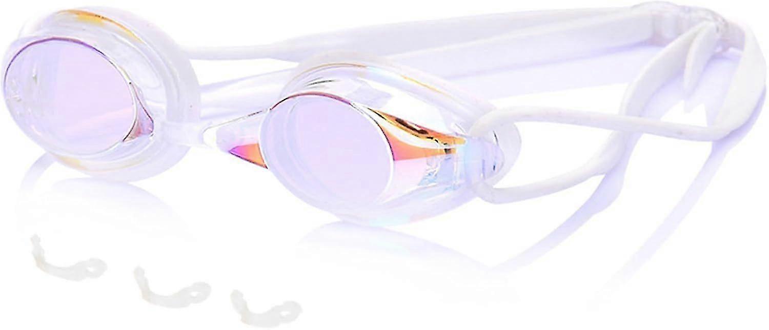 Swimming Goggles, Wide Field&High Definition Racing Goggles, Elastic Mirror