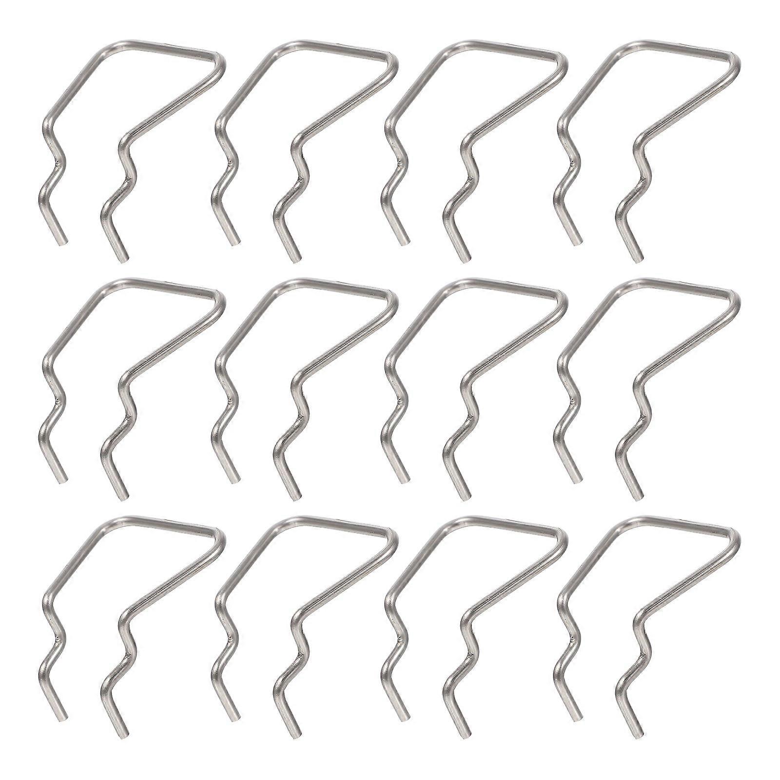 12Pcs Wall Hooks for Perforated Boards Single Pegboard Hooks Display Hook