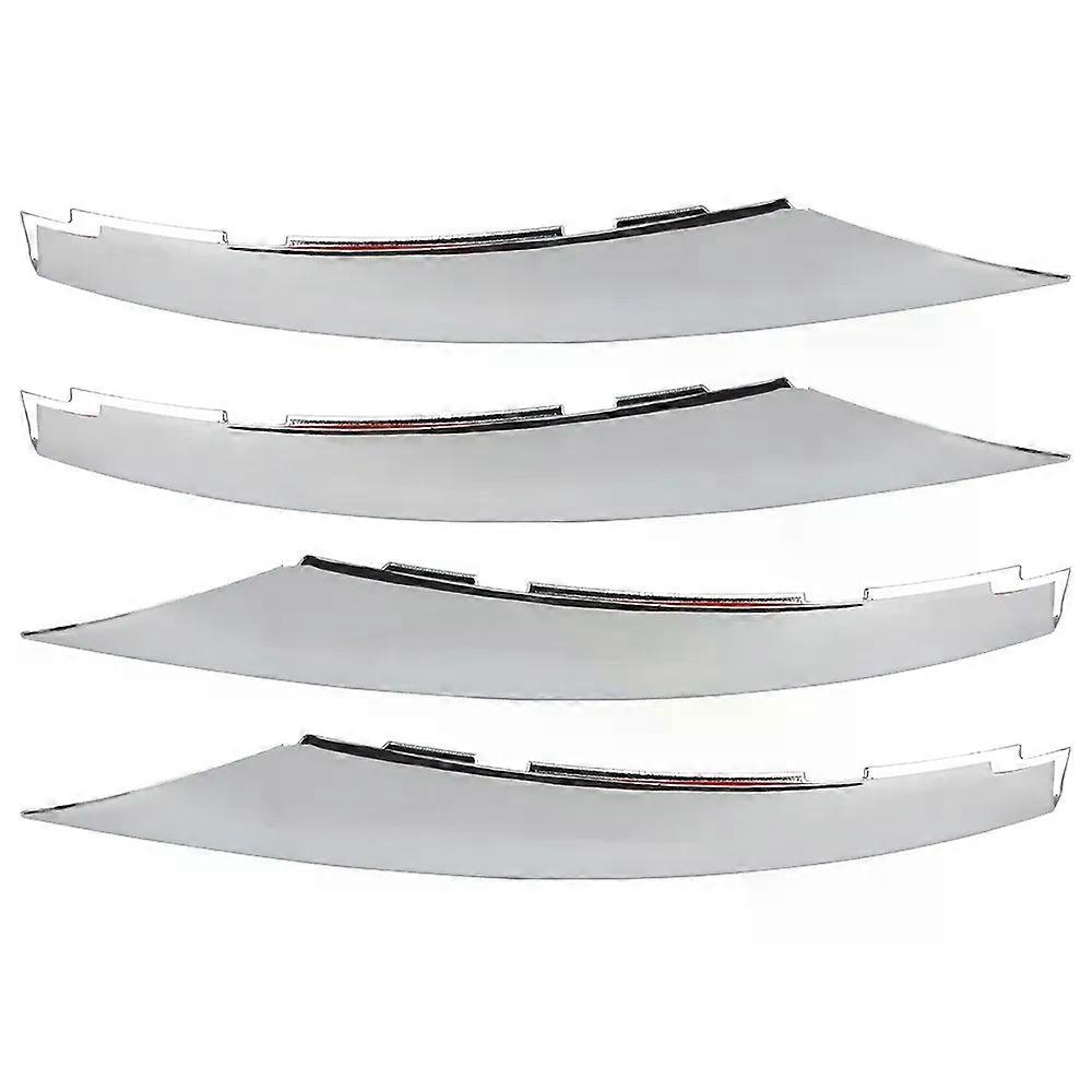 Front Bumper Splitter Spoiler Fog Lamp Cover Trim Strips For Mercedes Benz A Class W177 A180 A200 A220 A250 A35 AMG 2019-2023
