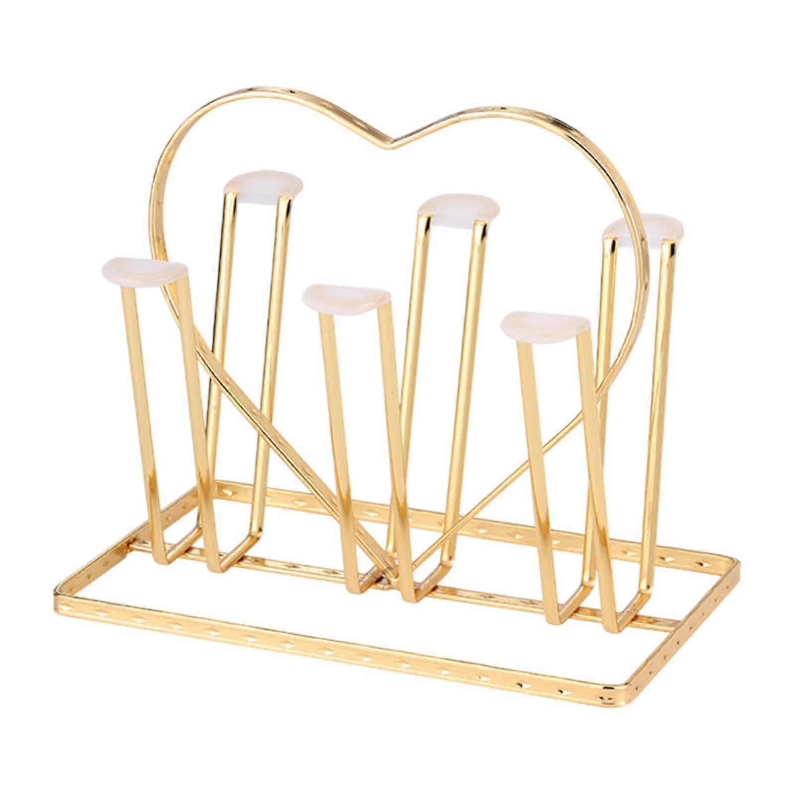 Cup Drying Rack Organizer Bottle Drying Rack for Home Tea Shop Countertop