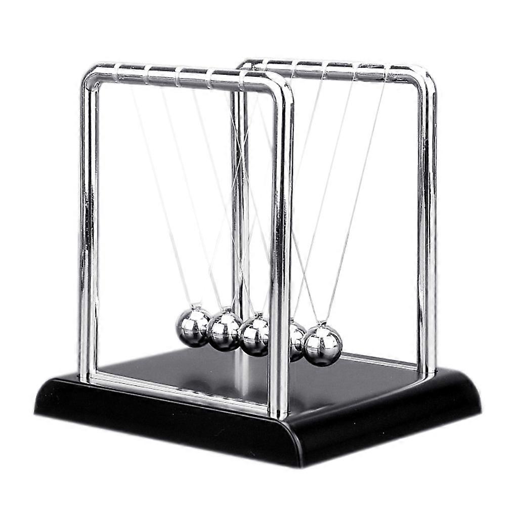 Newton’s Cradle Balance Ball Science Toy Laws of Conservation of Energy Toy Interactive Fidget for Office Stress Relief