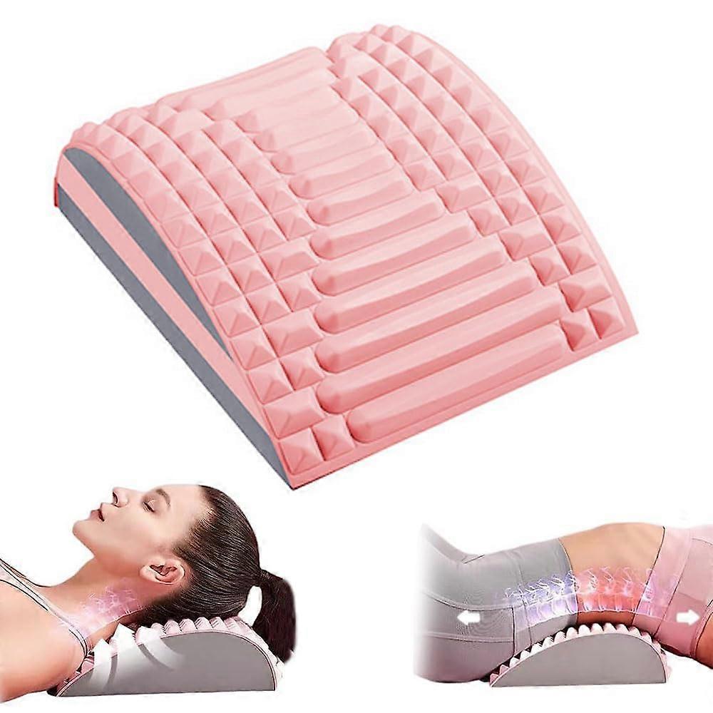 Back Cracker for Lower Back Pain Relief, Adjustable Spine Board for Herniated Disc, Sciatica