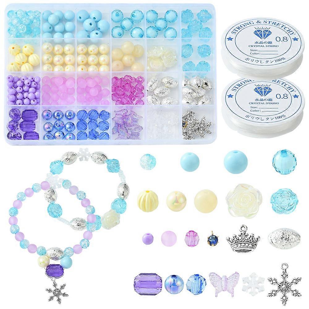 1Box DIY Jewelry Making Finding Kit Mixed Color
