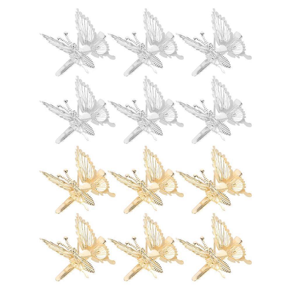 It looks like you've provided a product title for **metallic butterfly hair clips**! If you're looking for help with something related to this