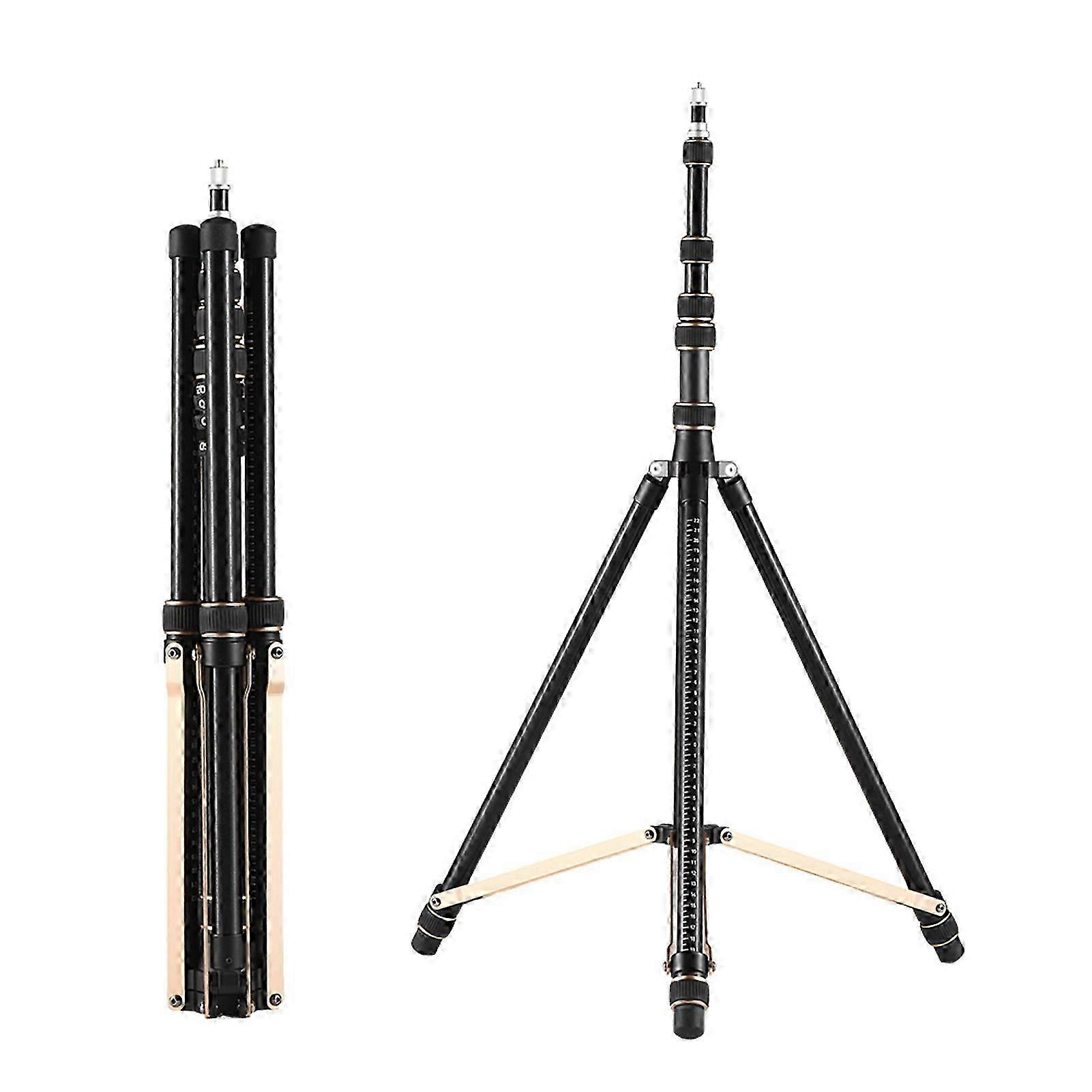 2025 252cm/99in Adjustable Tripod Stand Video Light Stand Aluminum Alloy 4-section