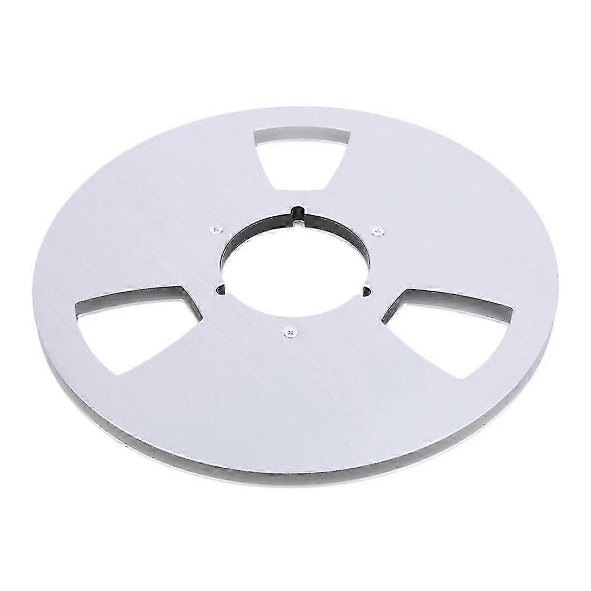 10 Inch Empty Tape Reel Universal Blank Tape Reel Empty Audio Disc for /REEL to REEL Disk for Studer ReVox/ C--Silver