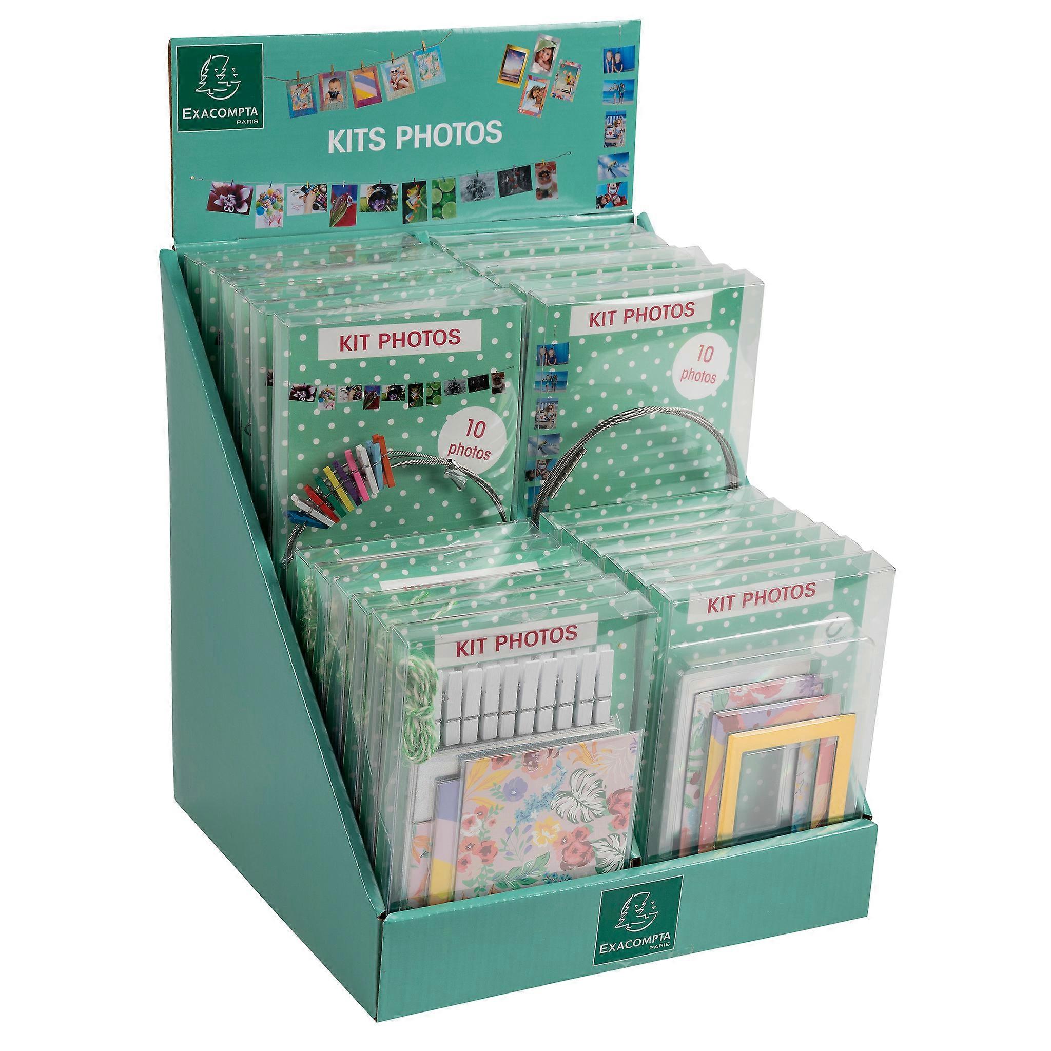 Exacompta 12350E Filled photo kit display - Multicolour