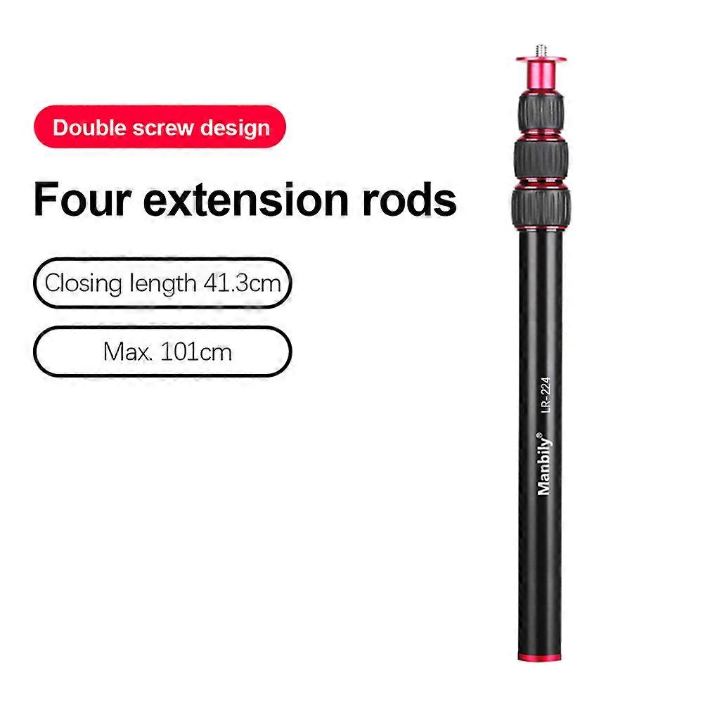 Extendable Aluminum Alloy Camera Extension Rod - Portable, Versatile, and Compatible