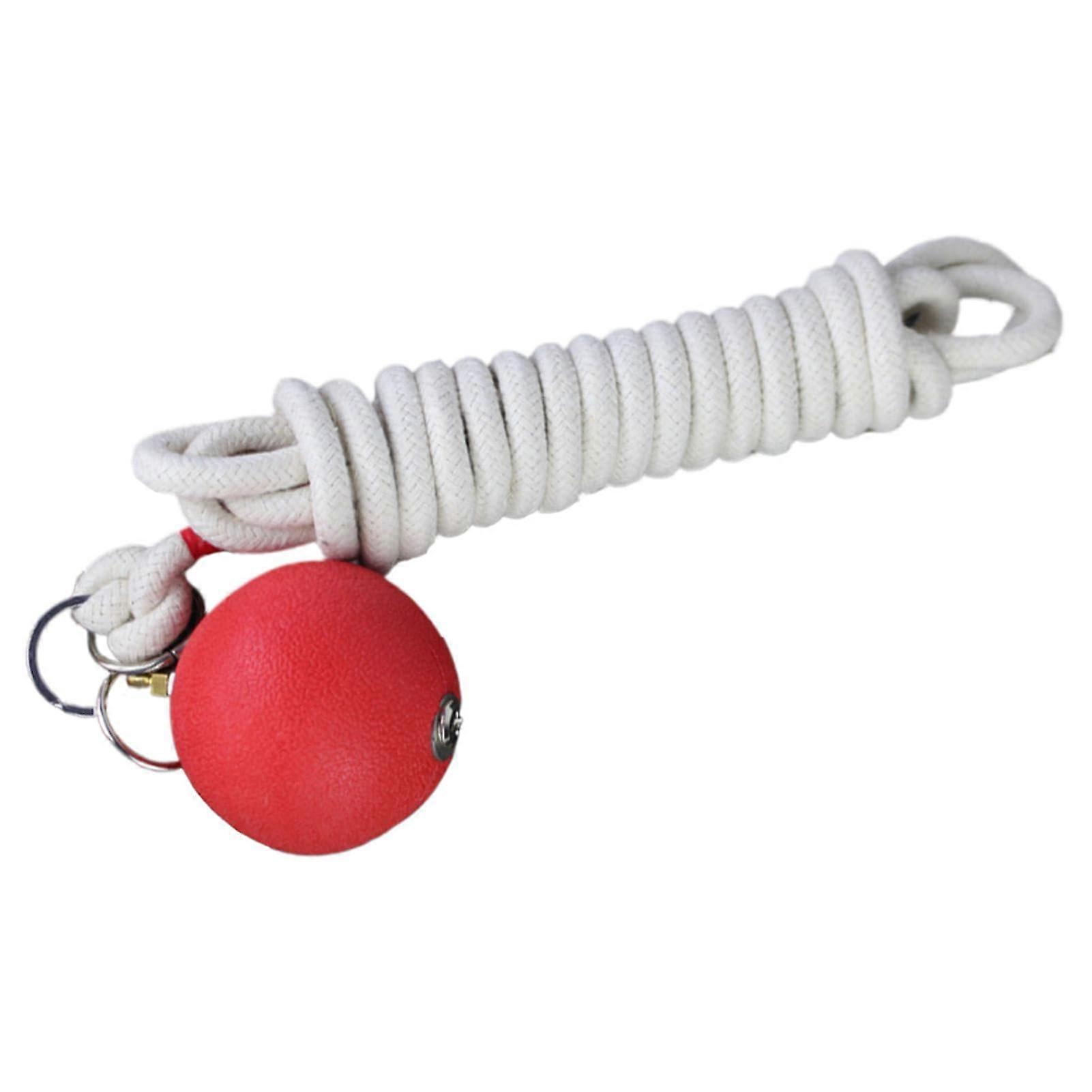 Rope Dart Hammer for Martial Arts Training - Rubber Weight Practice with Durable Ball Rope - User-Friendly Chinese Style Trainers