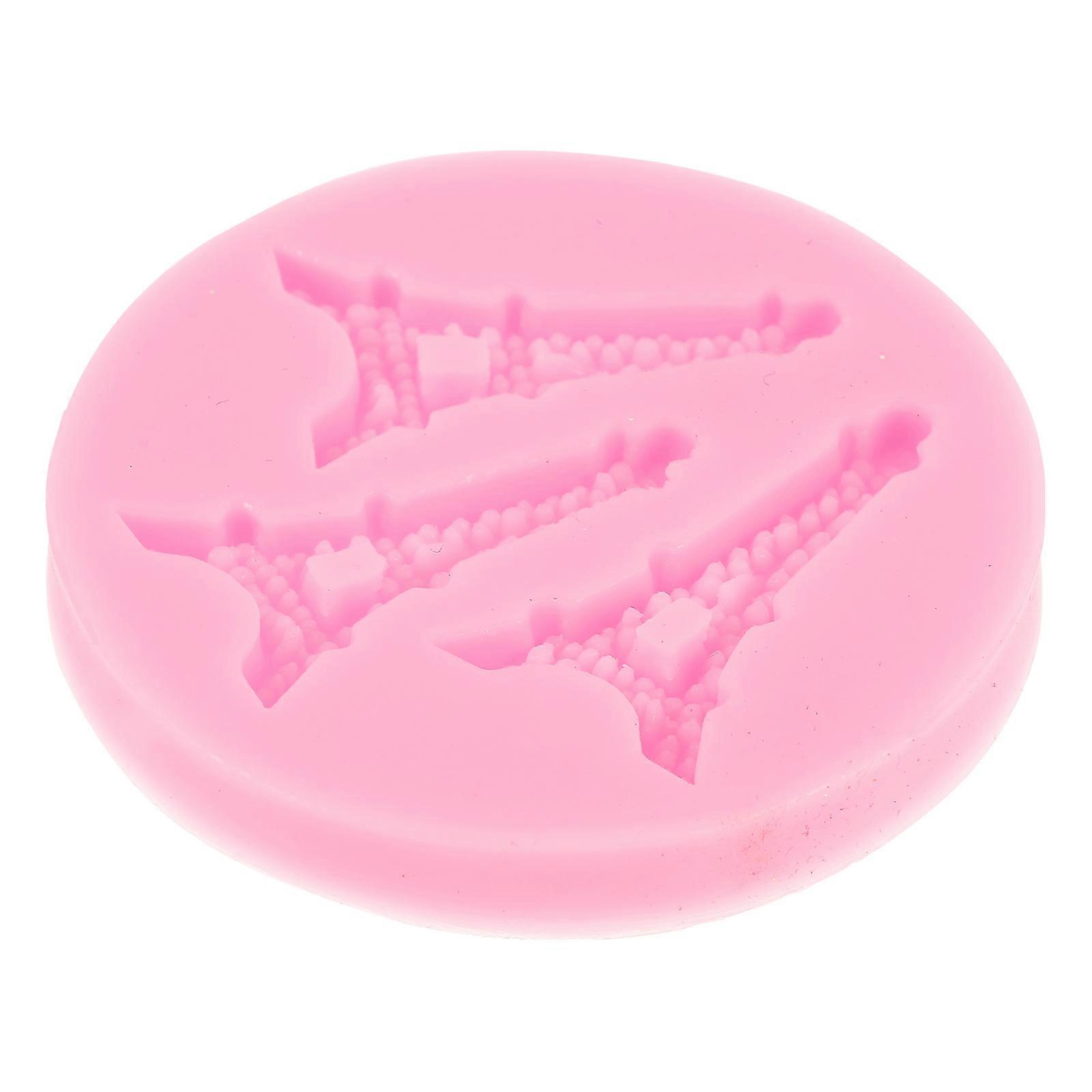 Cake Fondant Mold Tower Shape Non Stick Easy Demoulding Diy Enthusiasts Bakers Odorless 1Pack