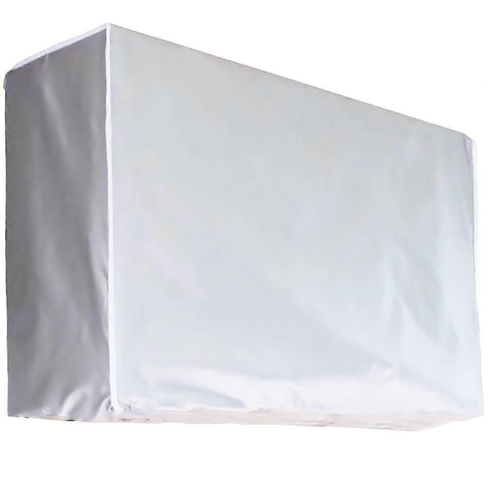 Air Conditioner Cover Silver Foldable Convenience Protective Cover