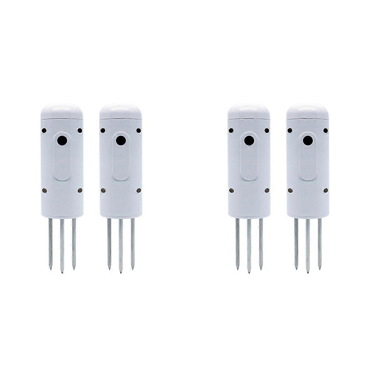 4Pcs TUYA ZIGBEE Plant Monitor Soil Temperature Meter Moisture Humidity Sensor Garden Automation Irr
