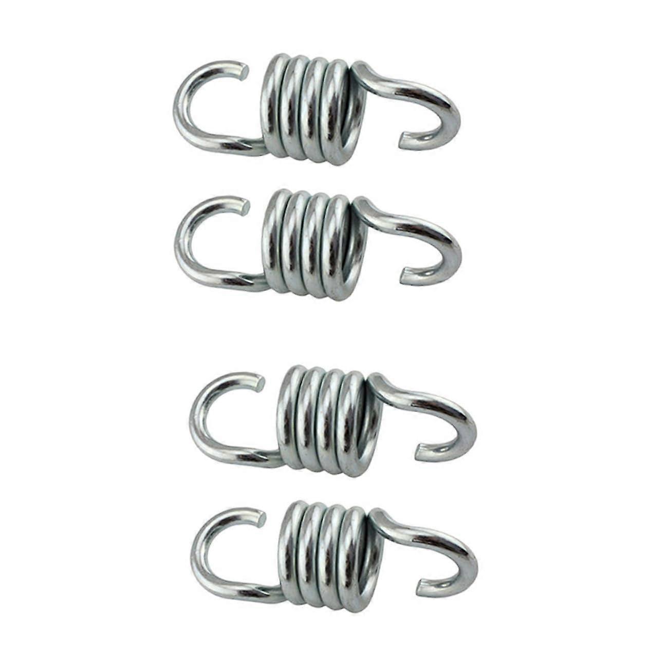 Set of 4 Chair Spring Frame Stands Towing Hitch Double Outer Hook Deck Spring Steel