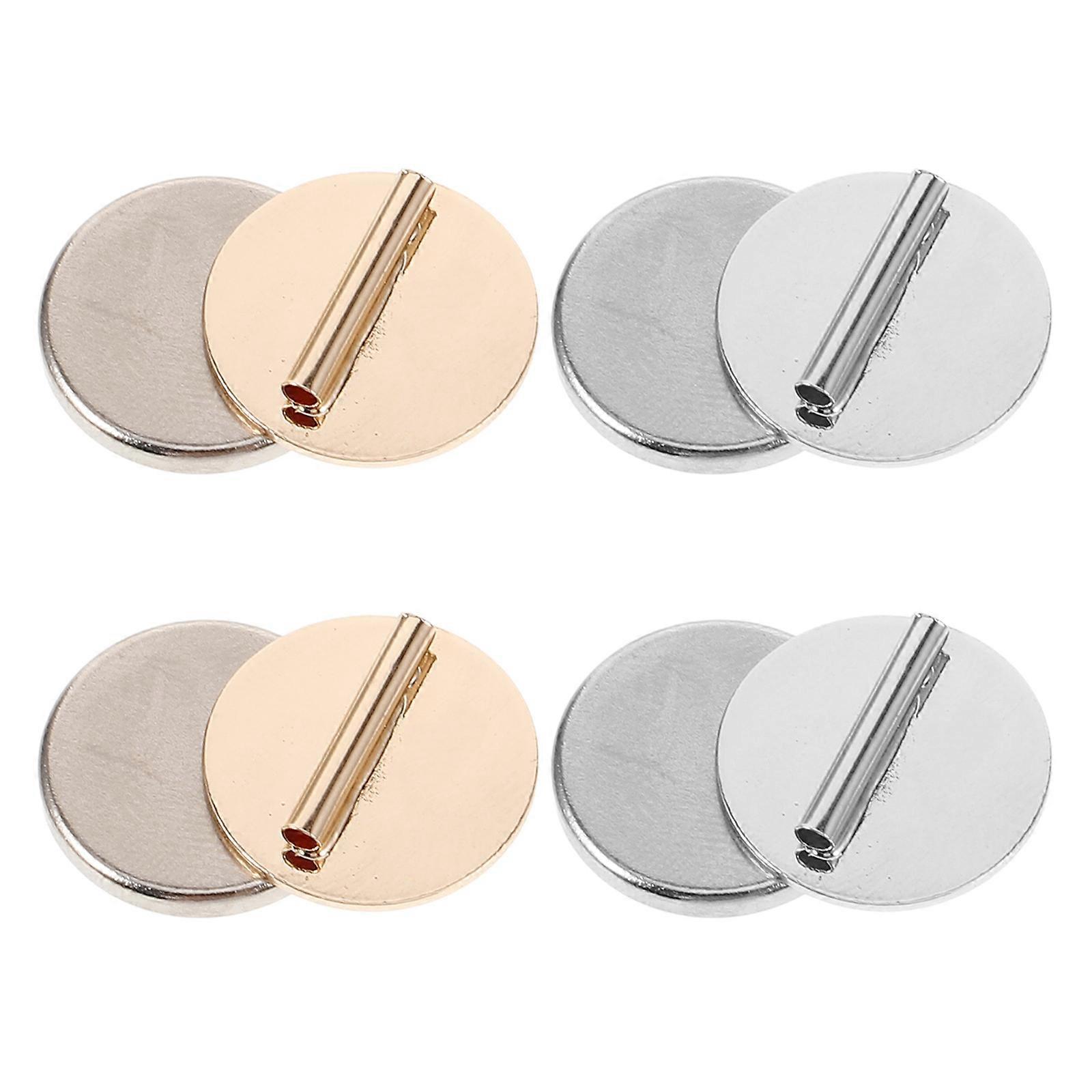 Magnetyczne klipsy do koszul dla kobiet i mężczyzn do codziennego użytku 4 pary