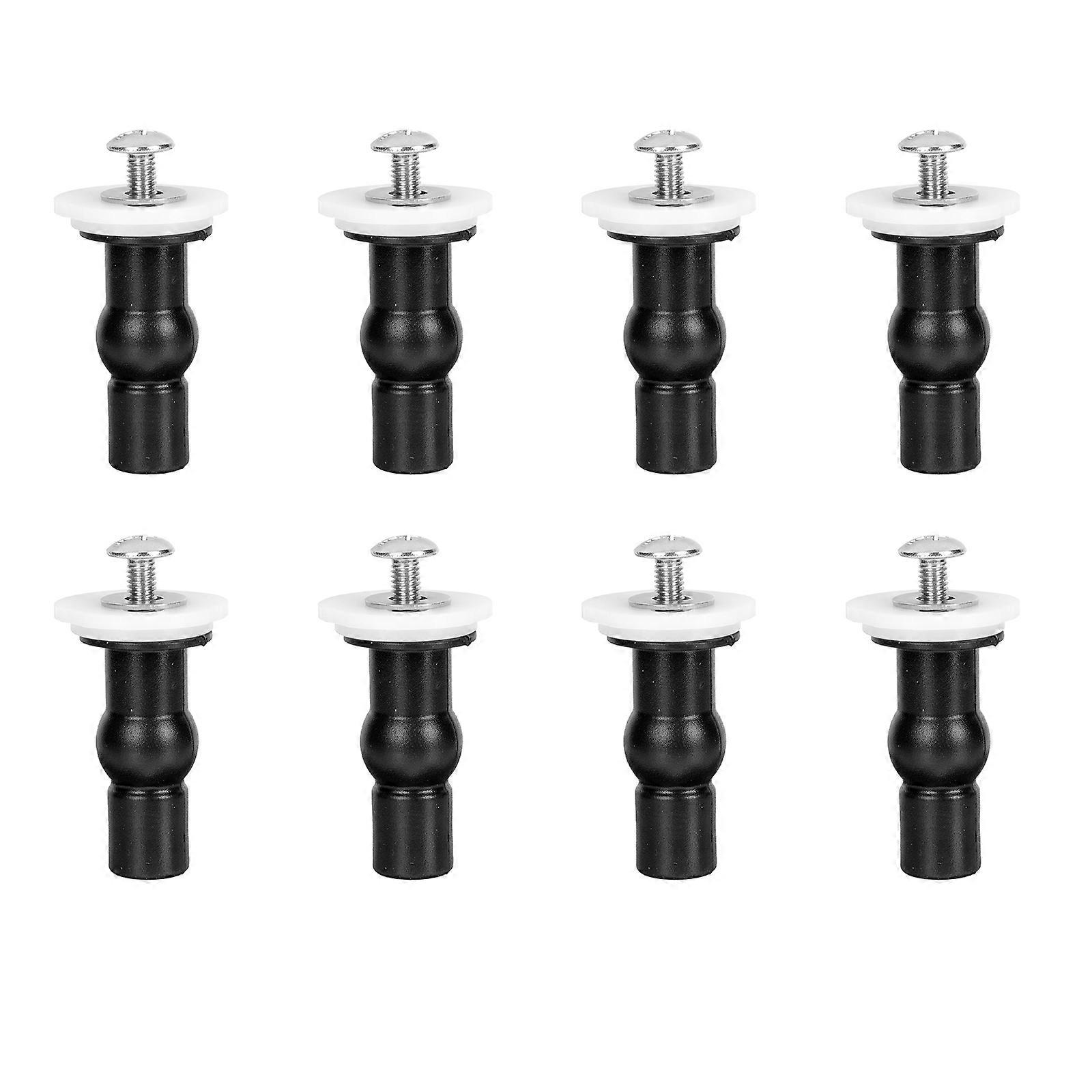 Toilet Seat Bolts And Nuts Toilet Cover Screws Hotel Use 4.5x3cm Prevent Sliding 8Pcs