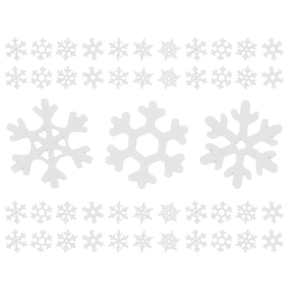 50pcs Snowflake Wooden Cutouts for DIY Crafts – Unfinished Christmas Ornaments for Family Friendly Decorations and Creative Holiday Projects