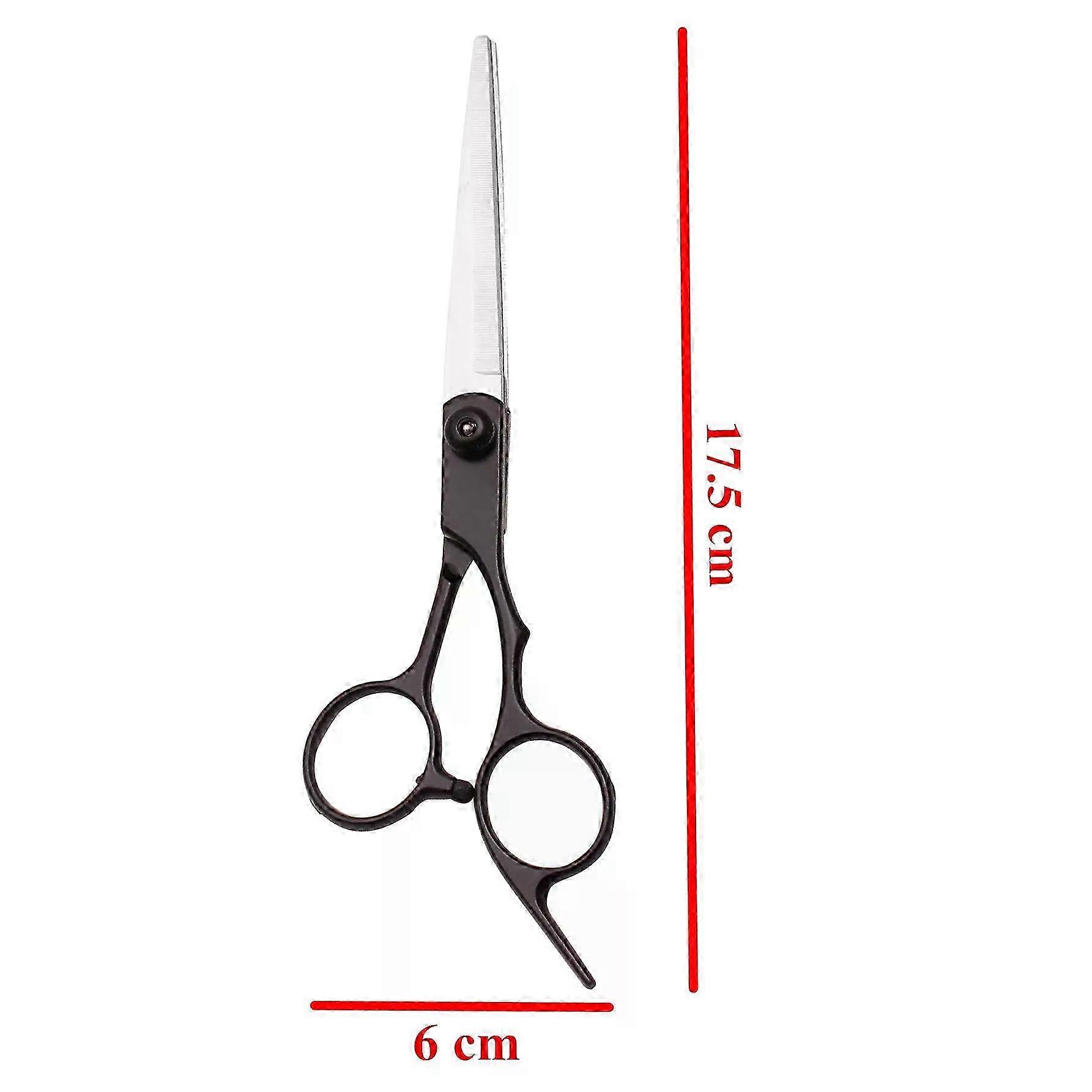 6.0 Ciseaux à cheveux Ciseaux à effiler de coiffure en acier inoxydable pour salon et usage domestique