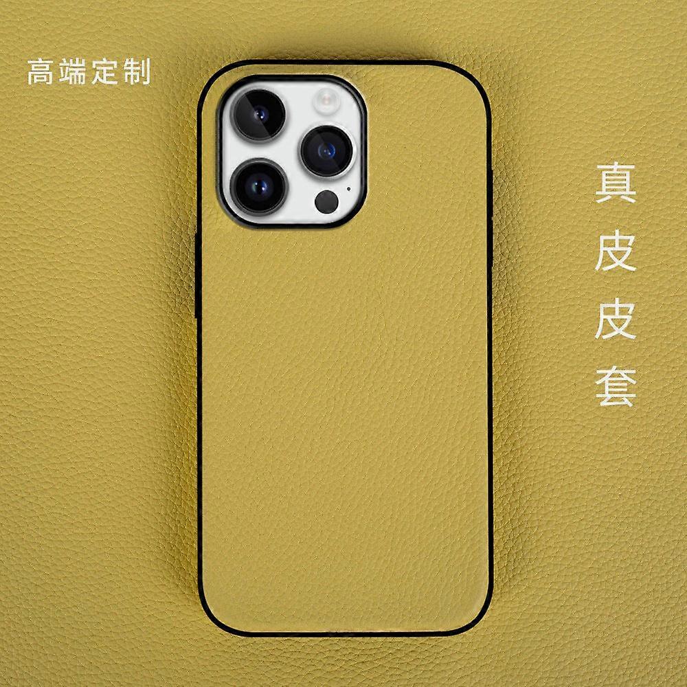 Case For Iphone 13 Lemon Yellow Anti-fall Full No3449