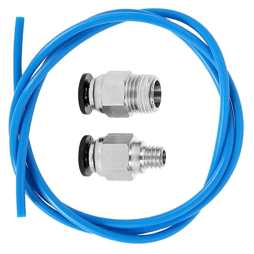 PTFE Tubing Pneumatic Components Quick Connector 3D Printer Accessory Assorted Color 100x0.4x0.4 Cm Self-lubricating Property 1 Set