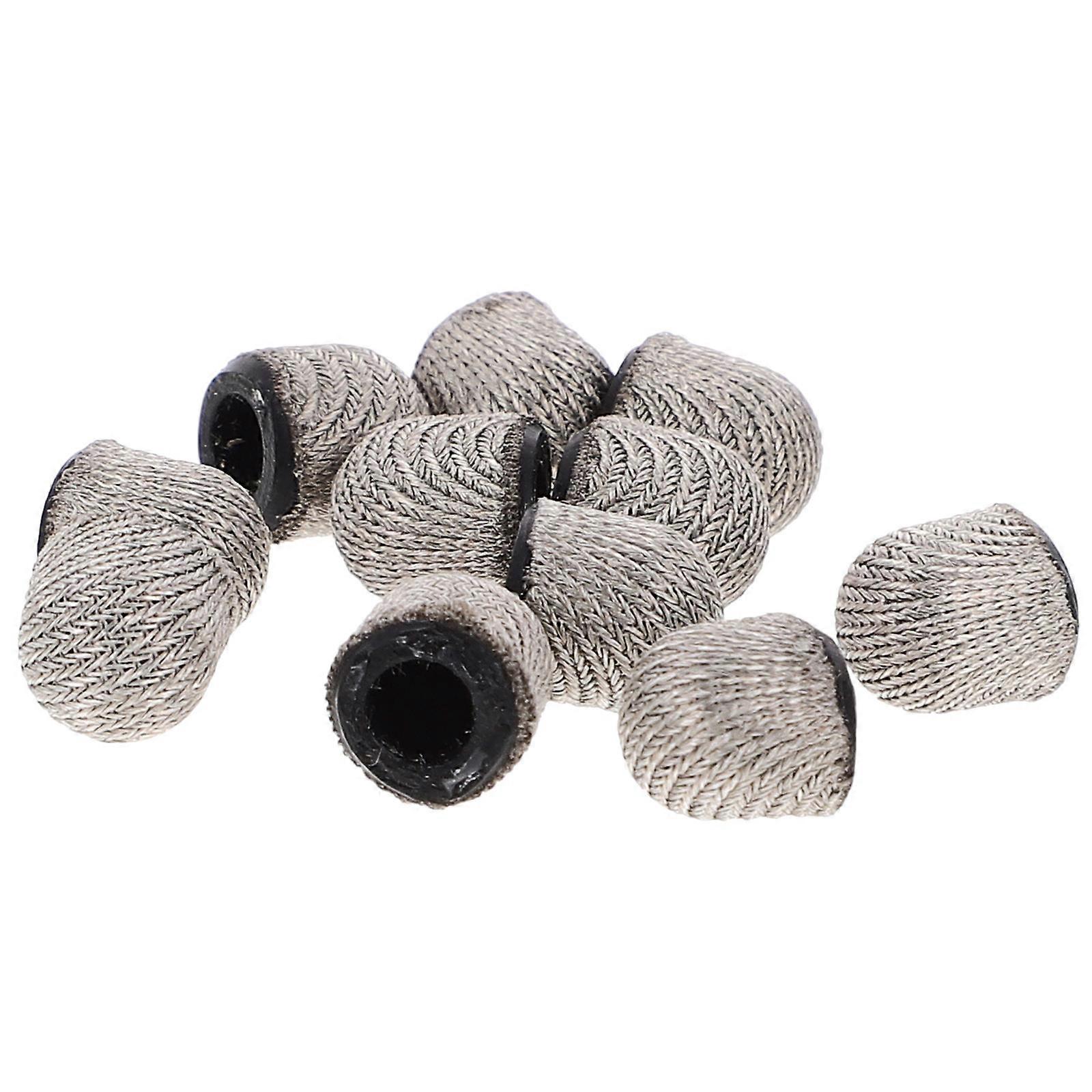 10pcs Replacement Capacitive Stylus Tips Mesh Fiber Design for Enhanced Precision on Touch Devices, Compatible with Smartphones, Tablets, and