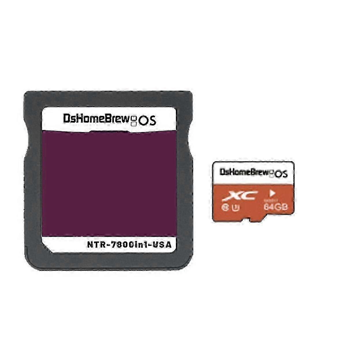 7800 en 1 juego de compilación para tarjeta de juego compatible con NDSL Theme Pixel