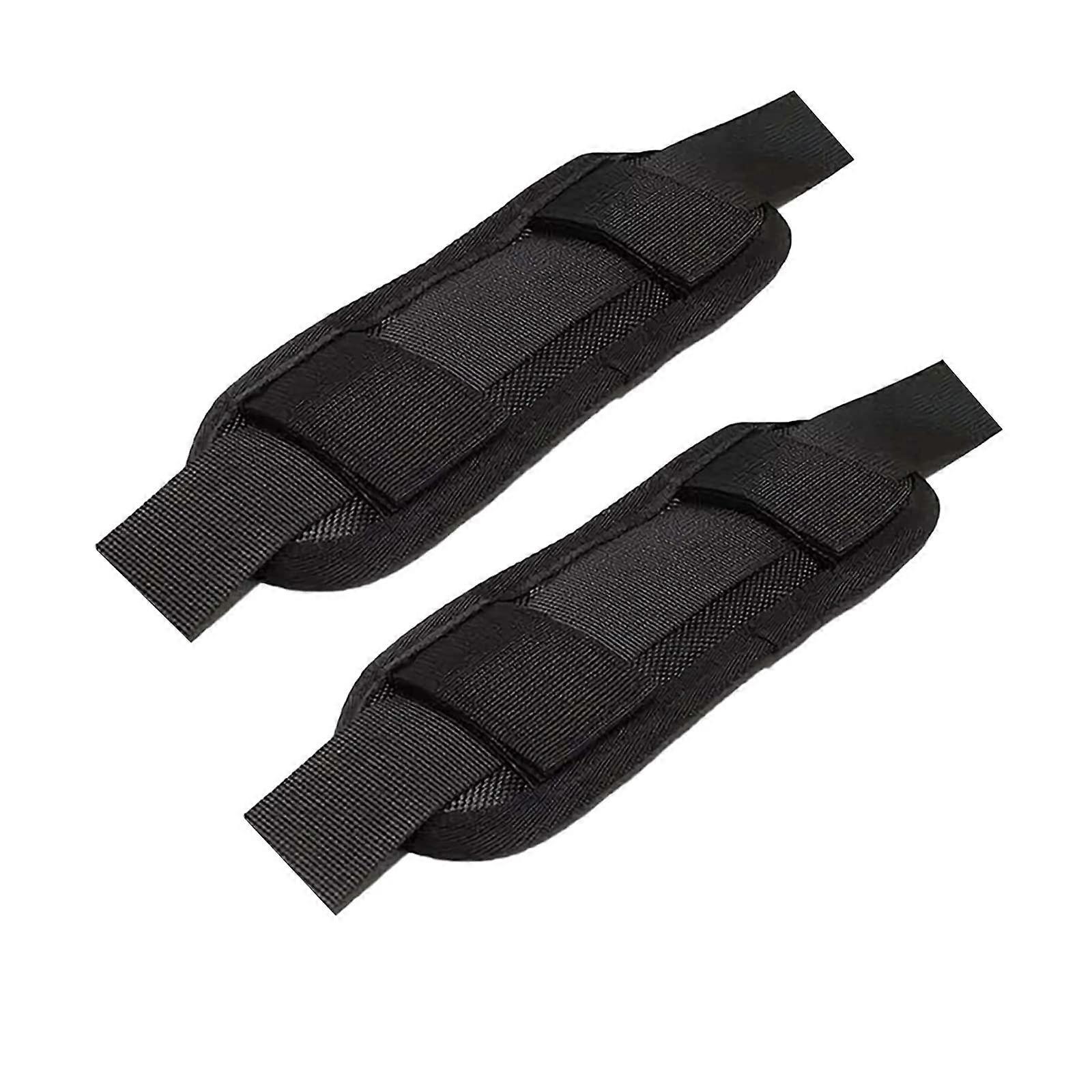 Shoulder Pad 2 Pack Black Compatible with Backpack Camera Laptop Messenger Guitar