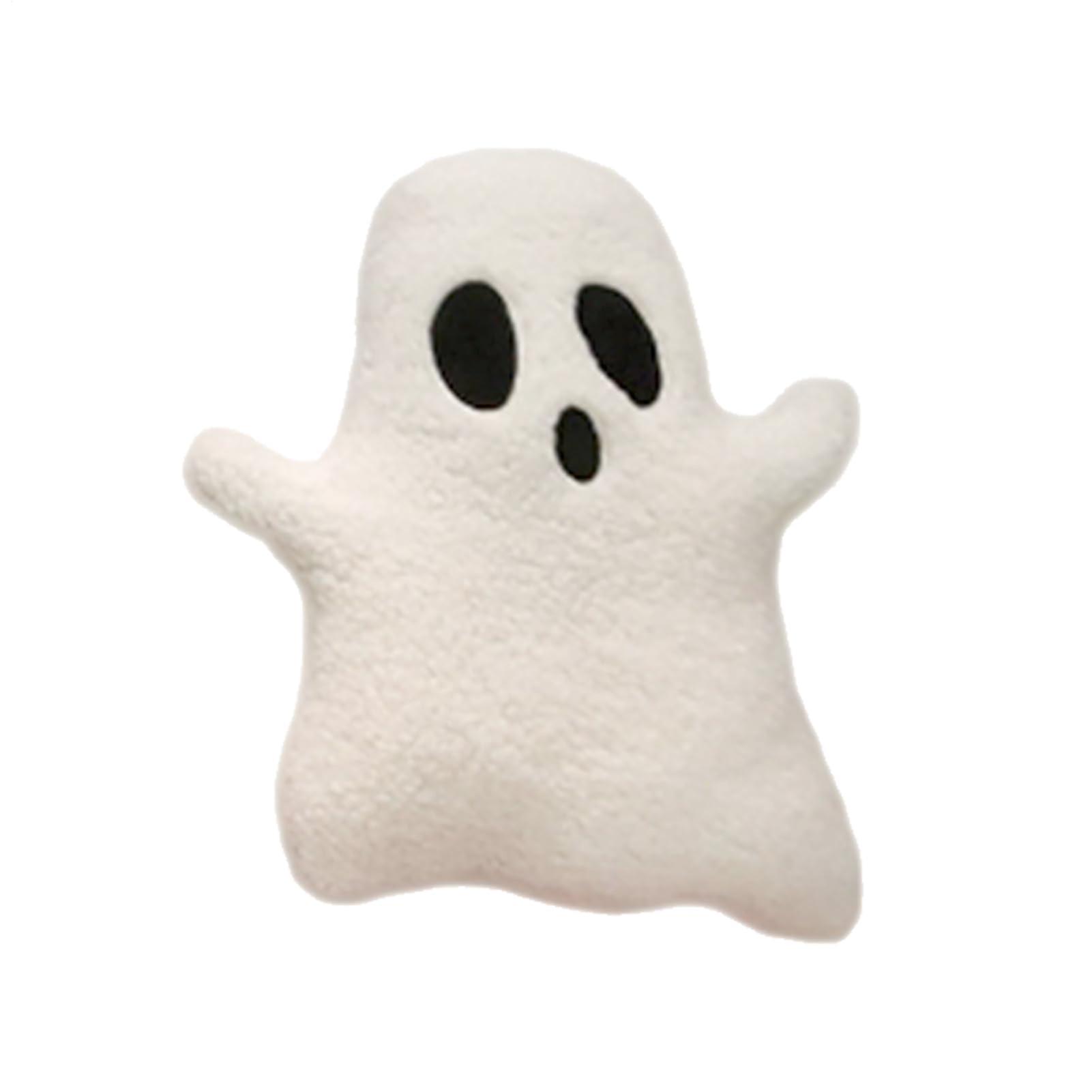 Ghost Pillow – Halloween Bedding, Throw Pillow in Ghost Shape  Portable, Cute, Designed Like a Bone Marrow as Shown