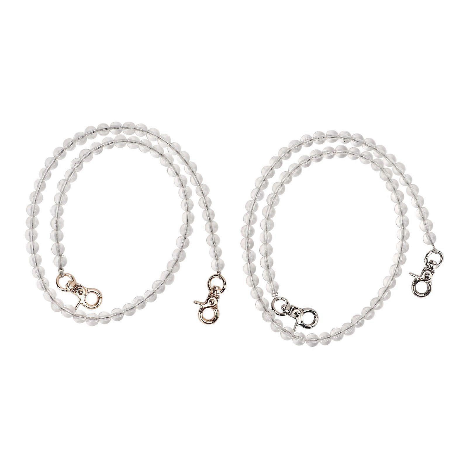 2025 Latest Model  2pcs Bag Strap 60cm 24in Replaceable DIY Acrylic