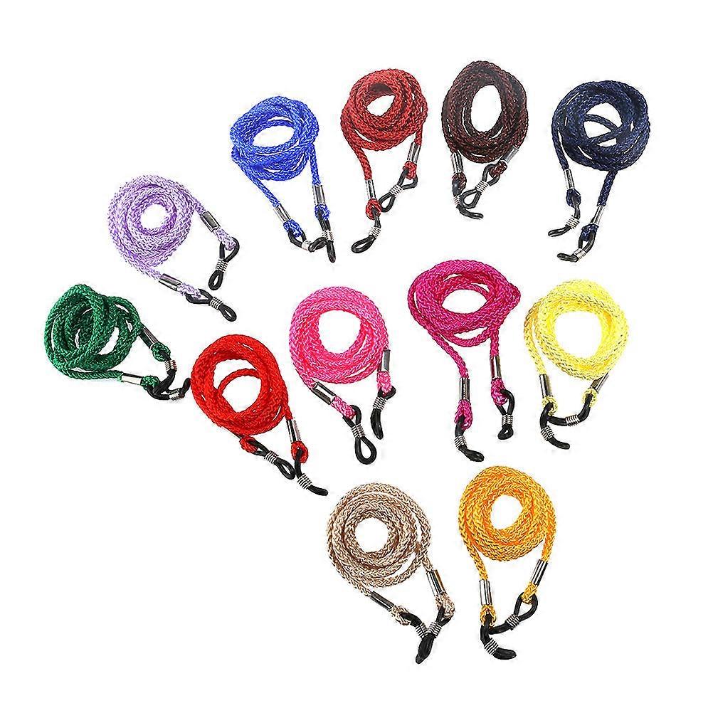 Universal Glasses Straps Anti-Slip Eyewear Rope Spectacle String Assorted Color 32.5Cm 24Pcs