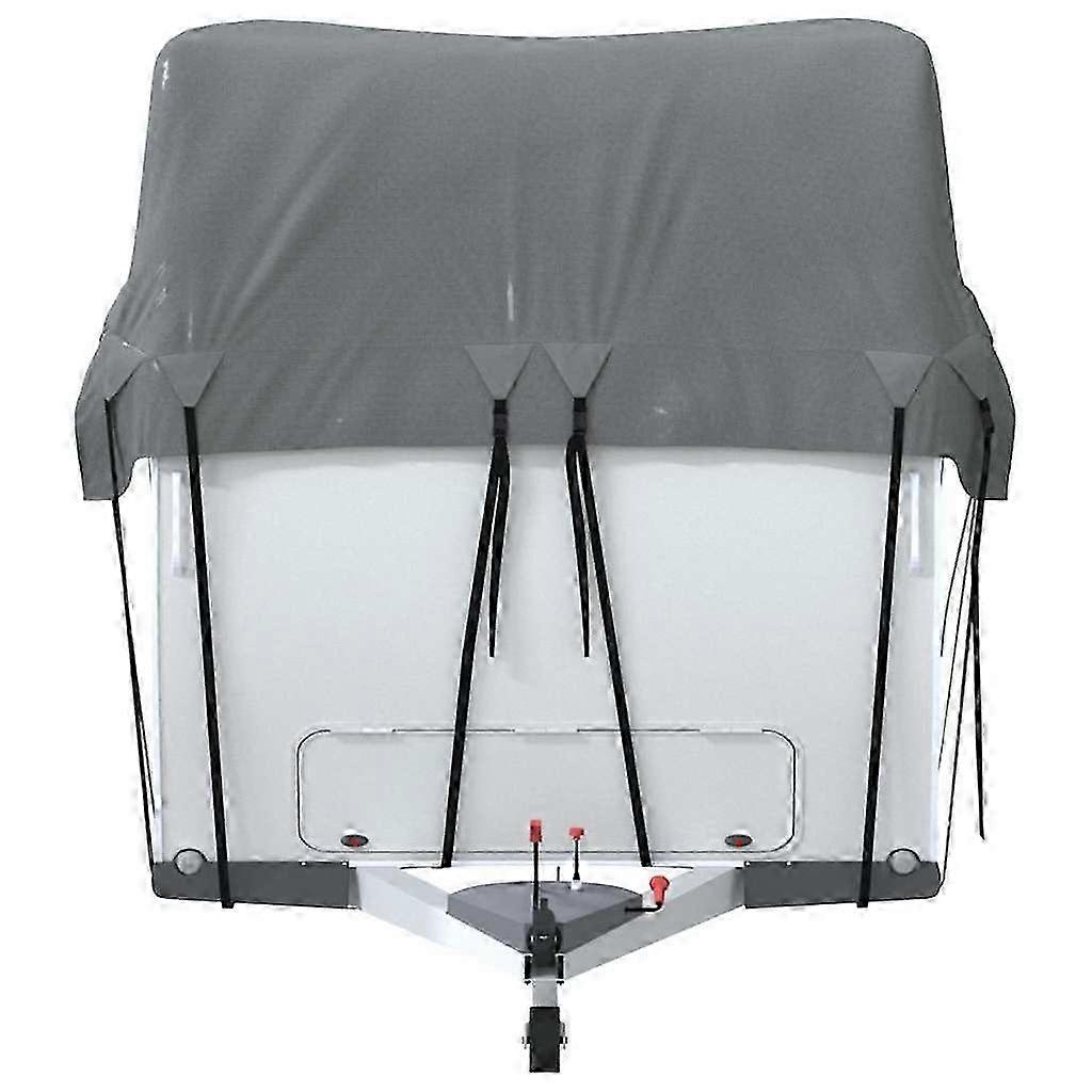 Vidaxl Caravan Roof Cover - Grey 800x300 Cm Nonwoven Fabric For Complete Protection