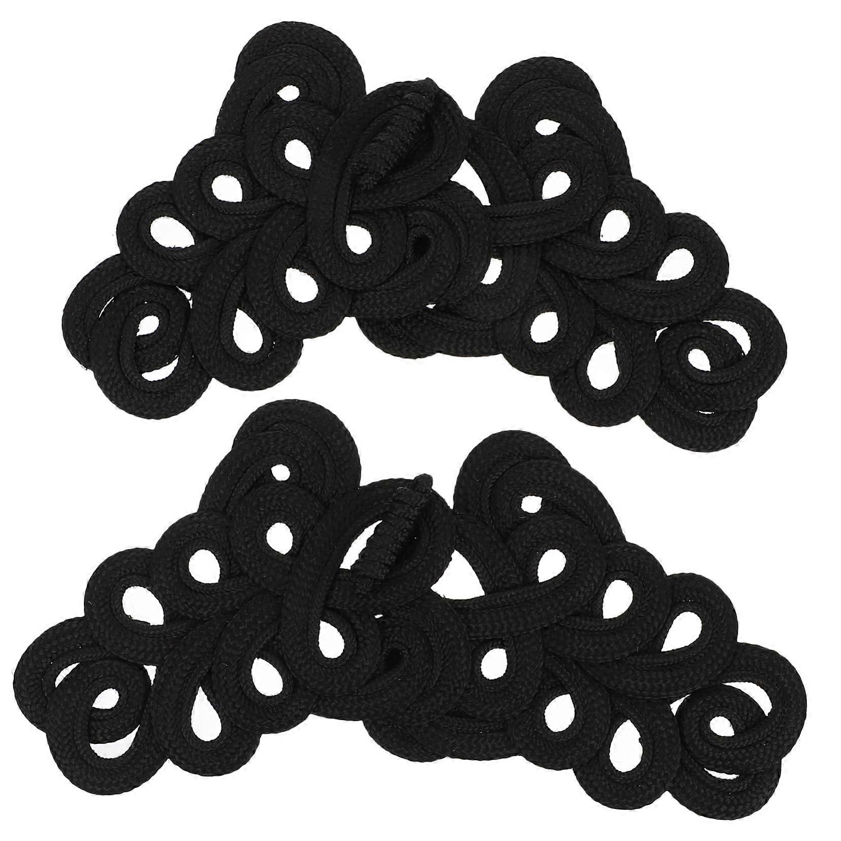 2 pairs of Chinesestyle buttons for DIY fasteners for Cheongsam, Hanfu, and clothing