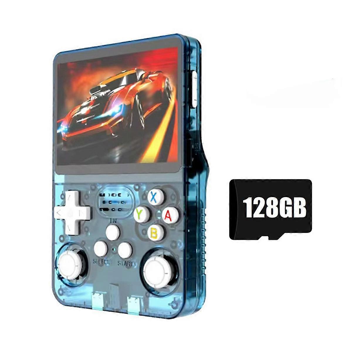 K36S R36S Console de jeu rétro 128GB système Linux 3,5 pouces IPS écran E