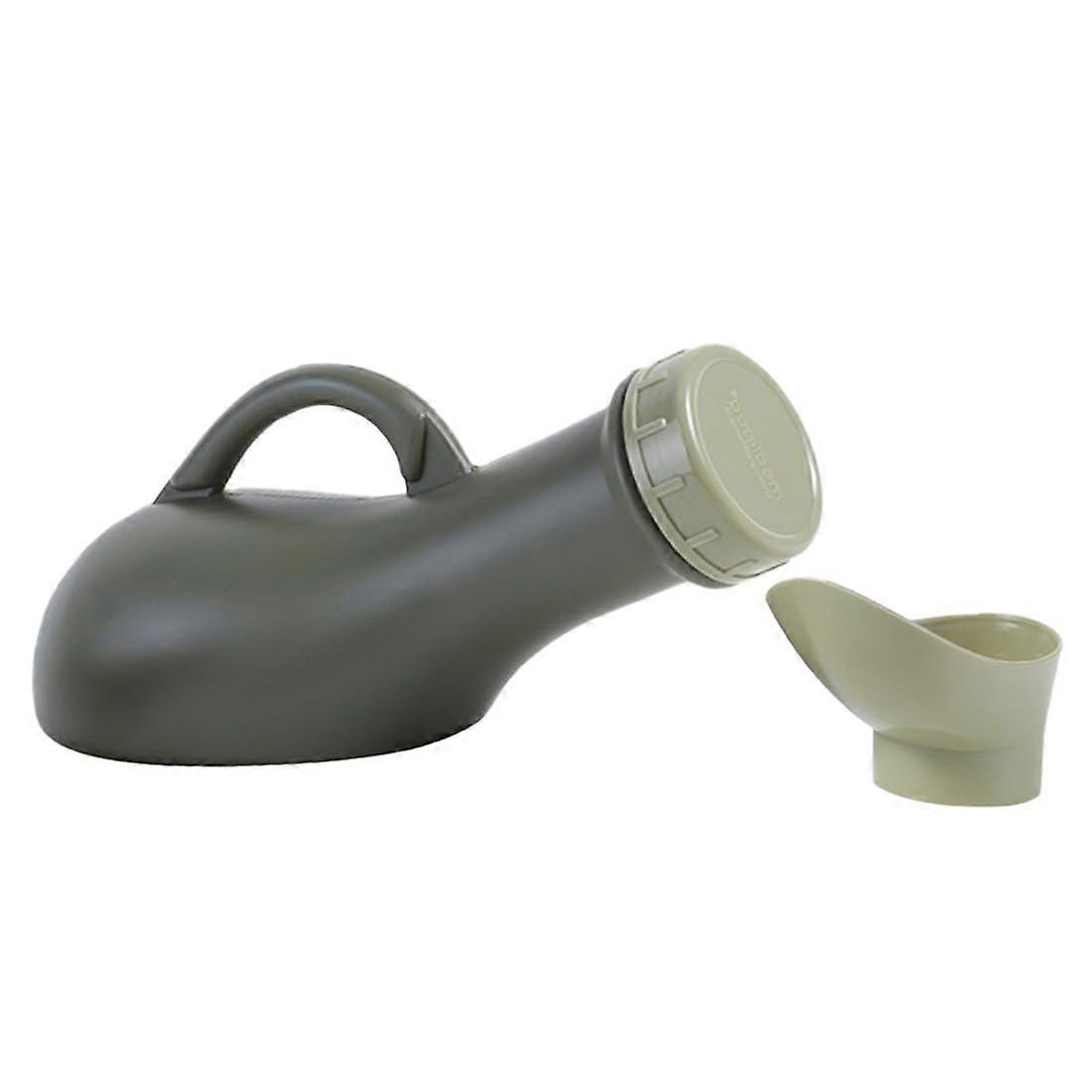 Men's and Women's Urine Bottles Portable 1L Emergency Urinal, Reusable Travel Toilet with Lid for Camping, OntheGo, and Incontinence Aid.
