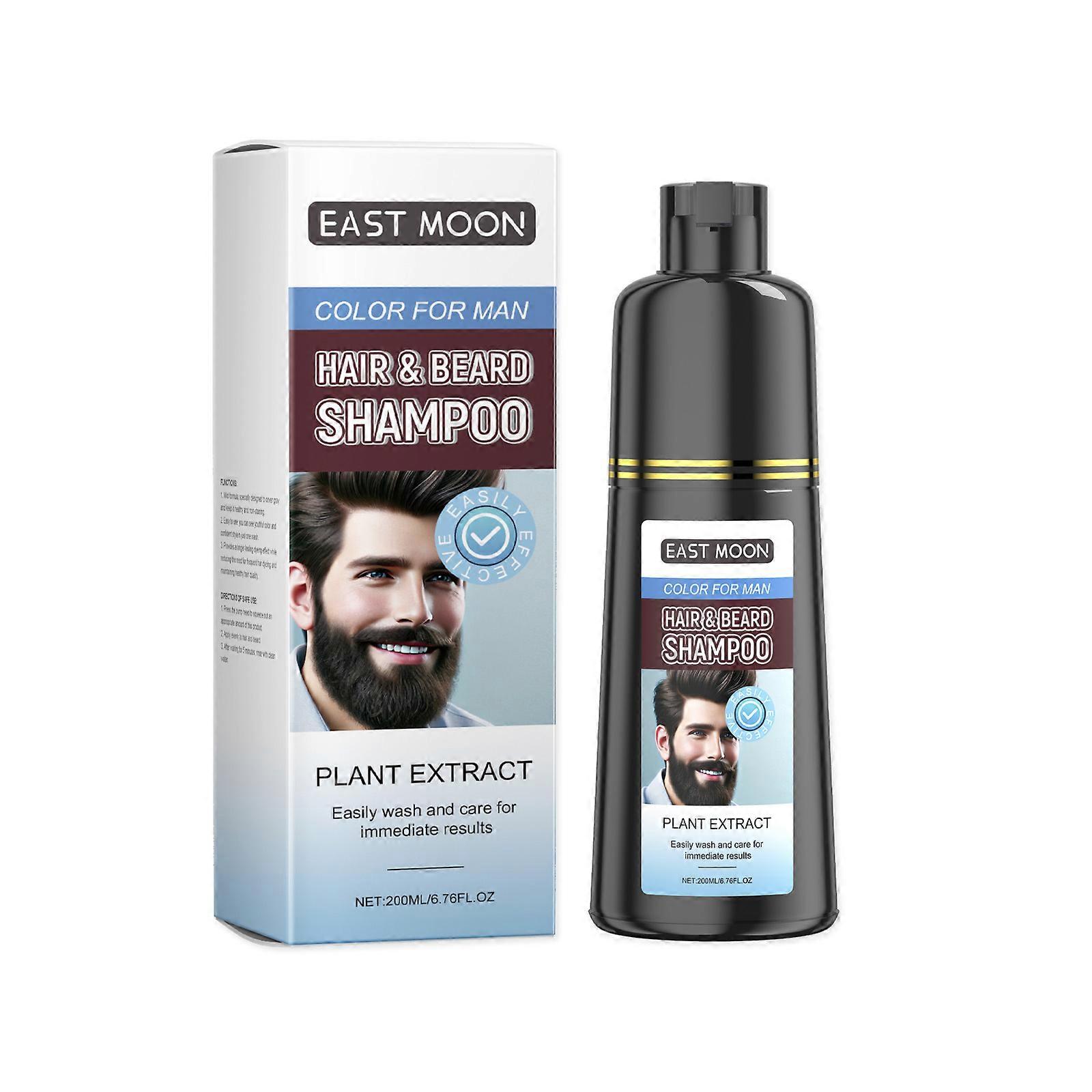 Black beard conditioner men's beard evenly colored moisturizing care black beard conditioner