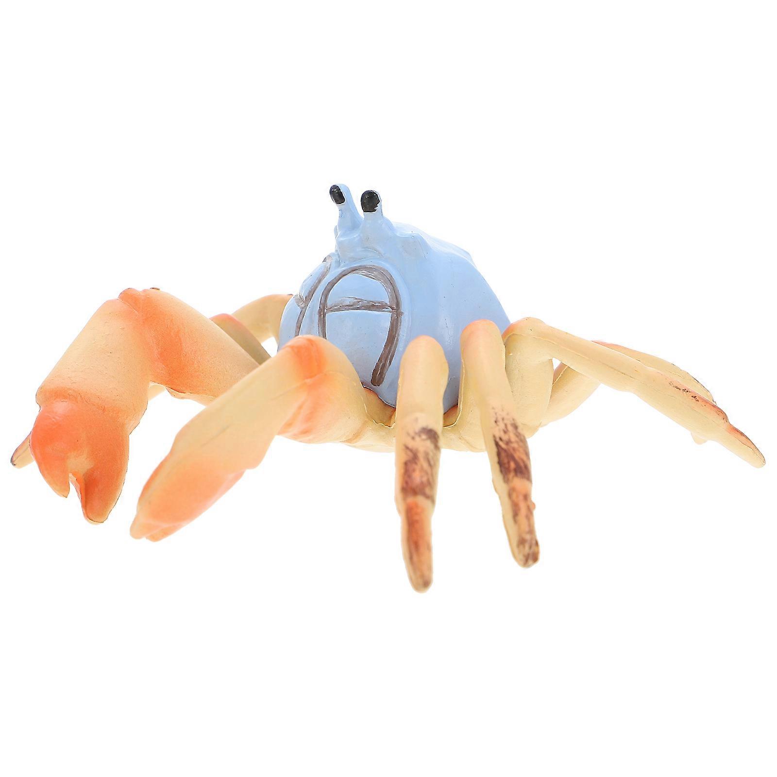 Realistic Simulation Spider Crab Ornament Model Decorative Desktop Decoration for Ocean Themes, Pretend Play and Home Use