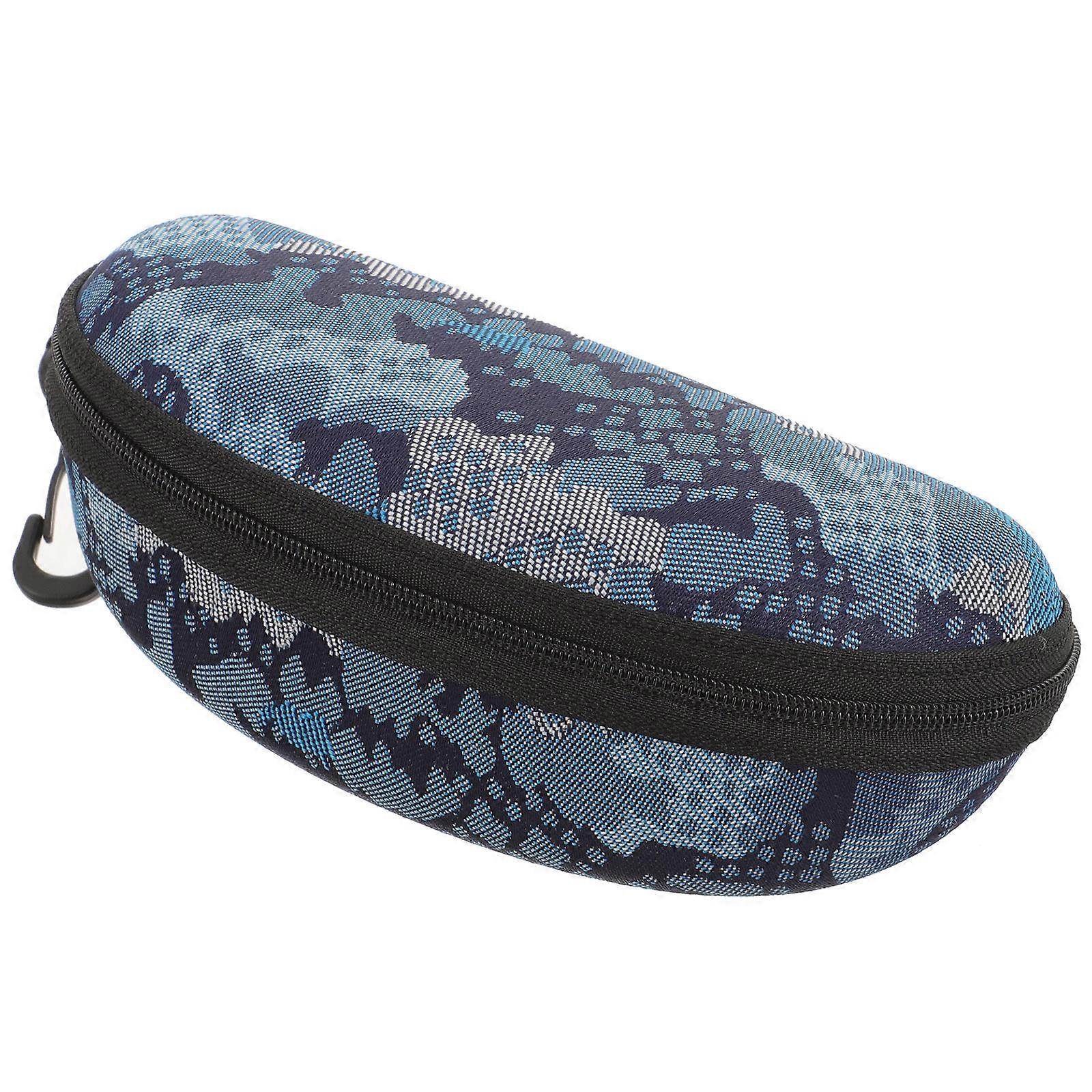 Portable Glasses Case Full Protection Anti-Bumping Anti-Dropping Shockproof For Travel And Outdoor 1Set