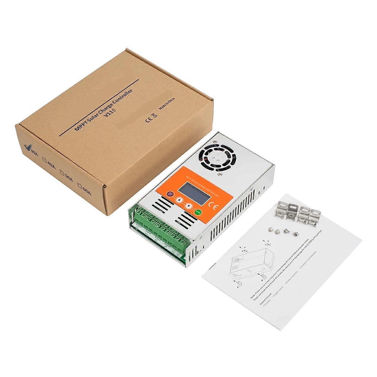 Solar Charge Controller 30AV123 Solar MPPT Charge Controller for 12V, 24V, and 48V LeadAcid Batteries