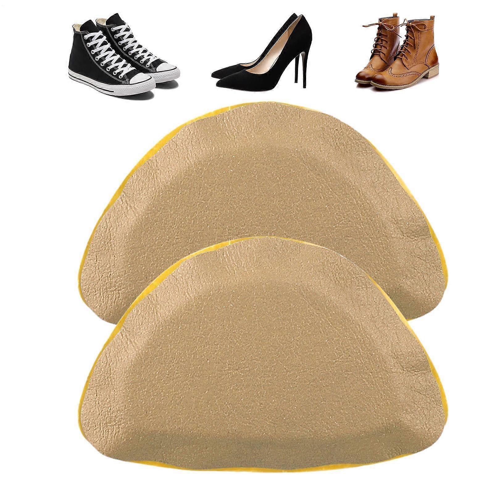 Heel pads – Women's inserts – Foam cushions  nonslip  blister prevention  Khaki