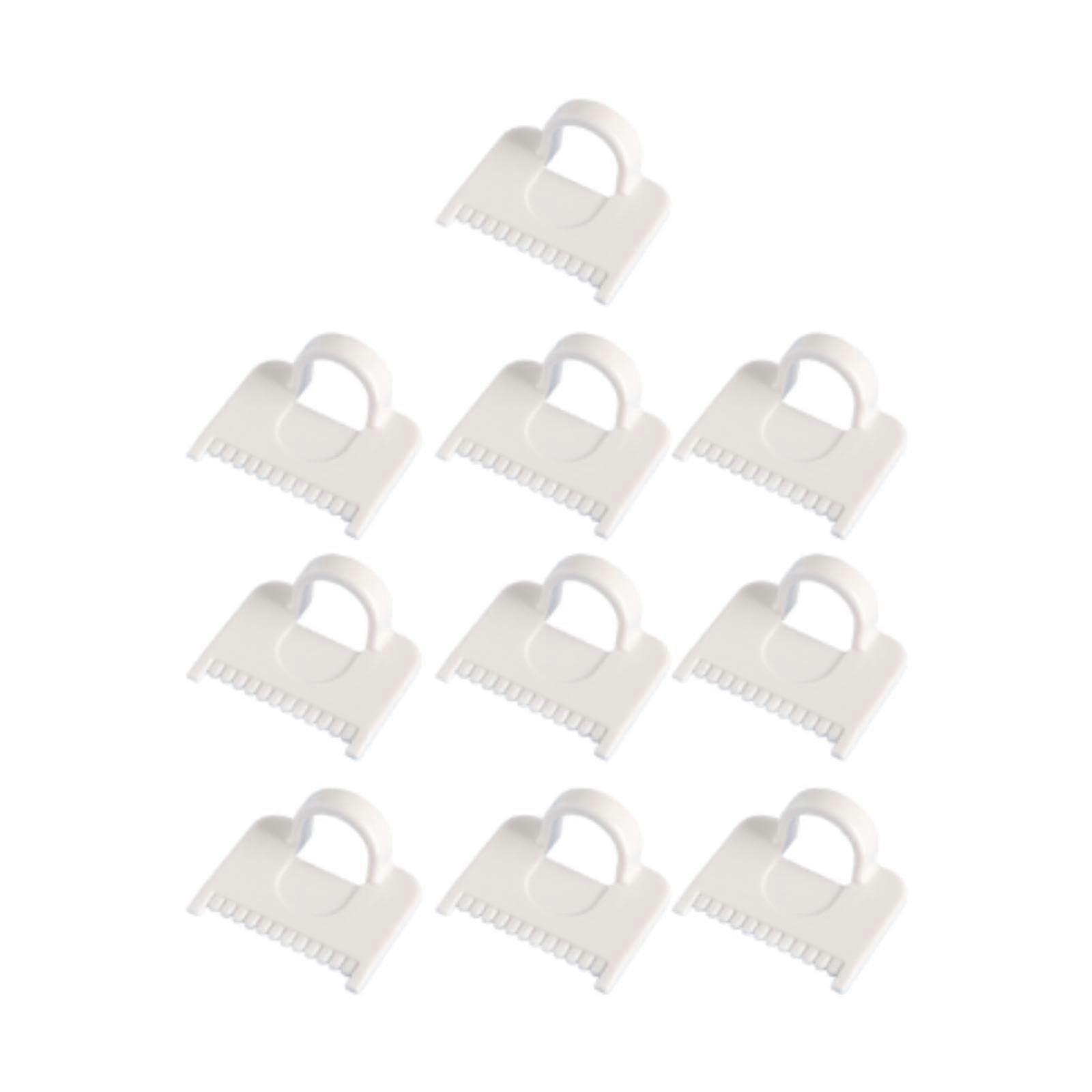 10 sewing templates for even stitches, easy edge stitch locking gauge for seam finishing in quilting