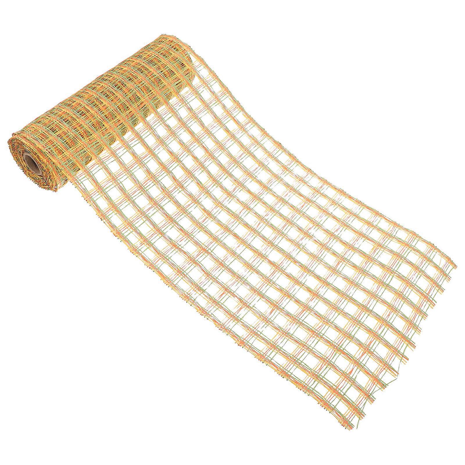 Wreath Material Mesh Ribbon Plastic Elegant Style Parties Celebrations Weddings Easter 1 Roll