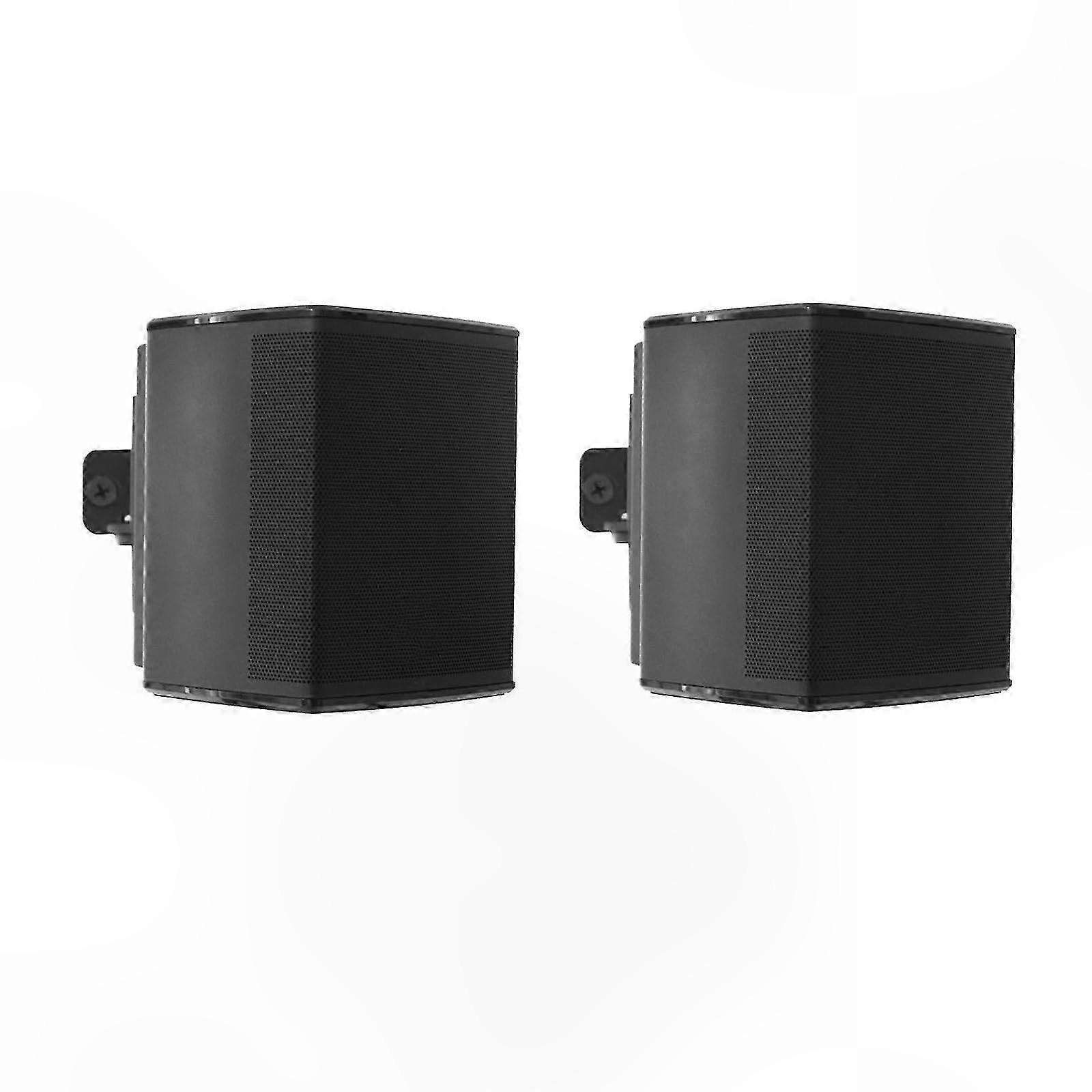 Wall Mount Brackets for Wireless Surround Speakers, 2 Pack, Black