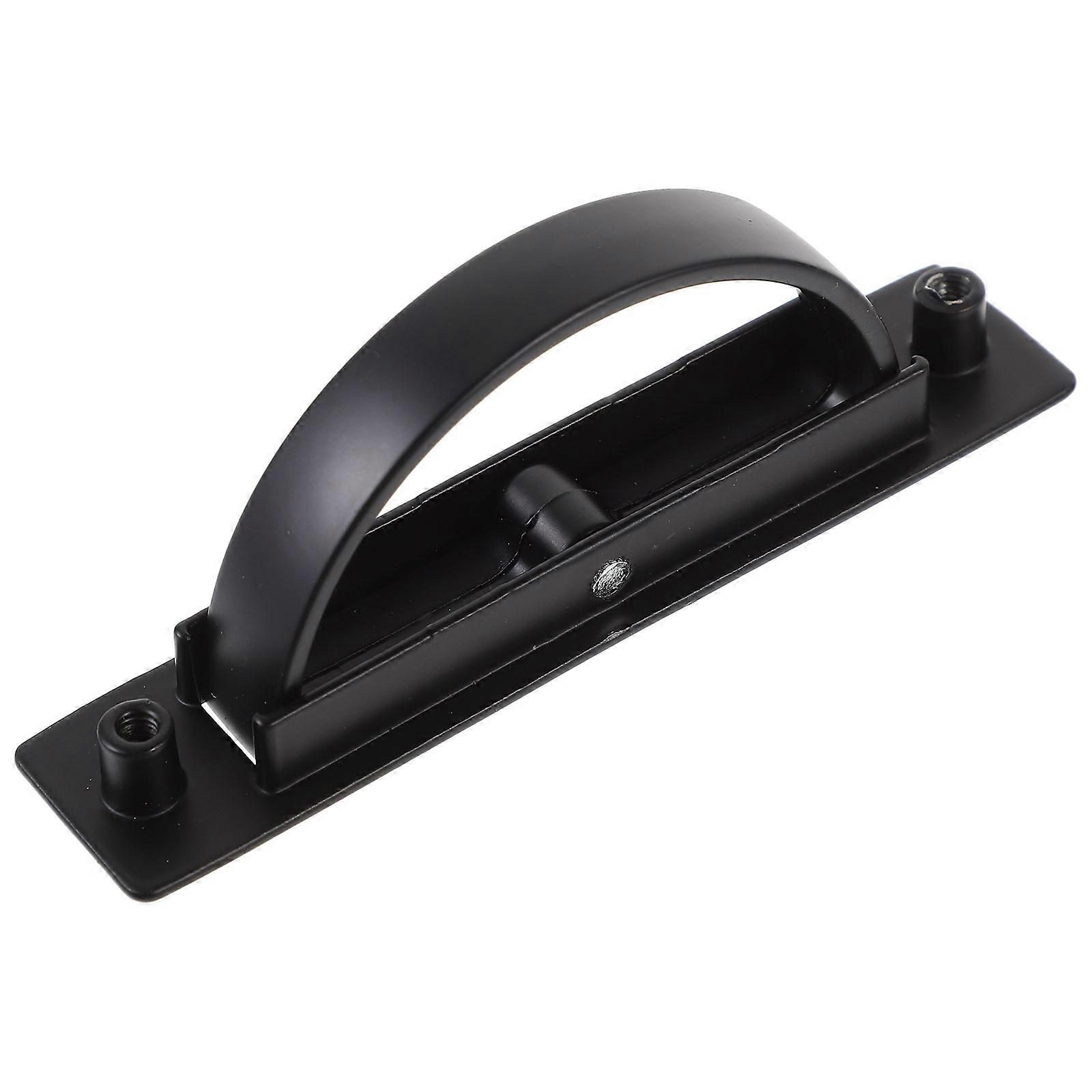 Rotating Hidden Handle Metal Recessed Pull Handle Floor Cabinet Door Closet Furniture Handle