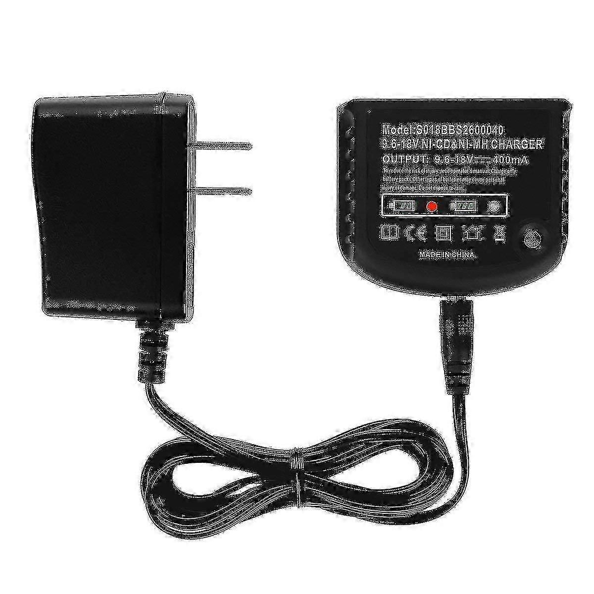 Φορτιστής 9.6v-18v για το μαύρο και το κατάστρωμα, μαύρος και φορτιστής καταστρώματος Ni-cd Ni-mh A18 Hpb18 A14 Hpb14 A12 H