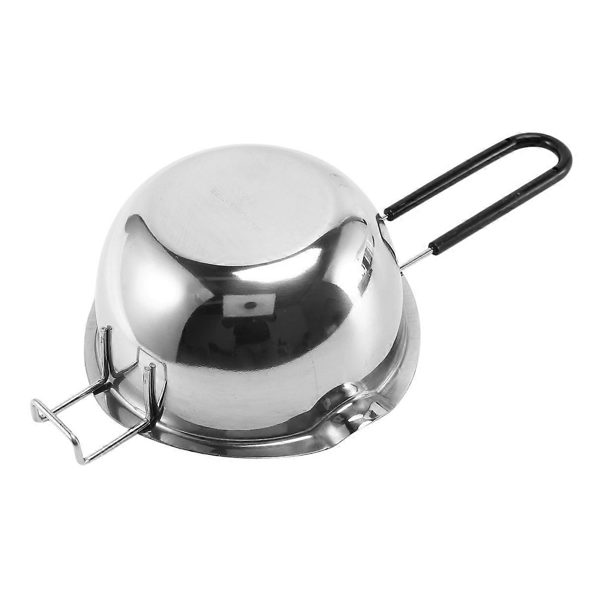 6X Double Boiler Pot Set Stainless Steel Melting Pot with Silicone Spatula for Melting Chocolate,Soa