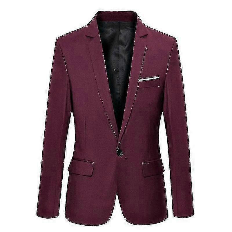 Versatile blazer for men - wrinkle resistant travel jacket