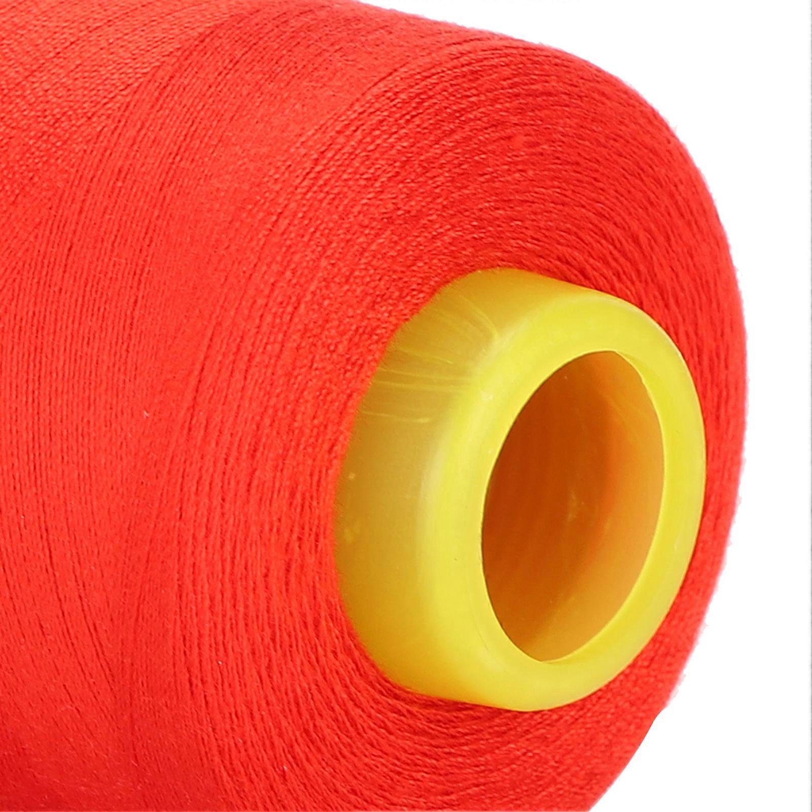 402 Polyester Sewing Thread 3000 Yards Hand Stitching Cord for DIY Handicraft Tailoring HandworkRed